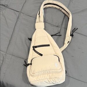 FP Movement by Free People Cream Sling Backpack